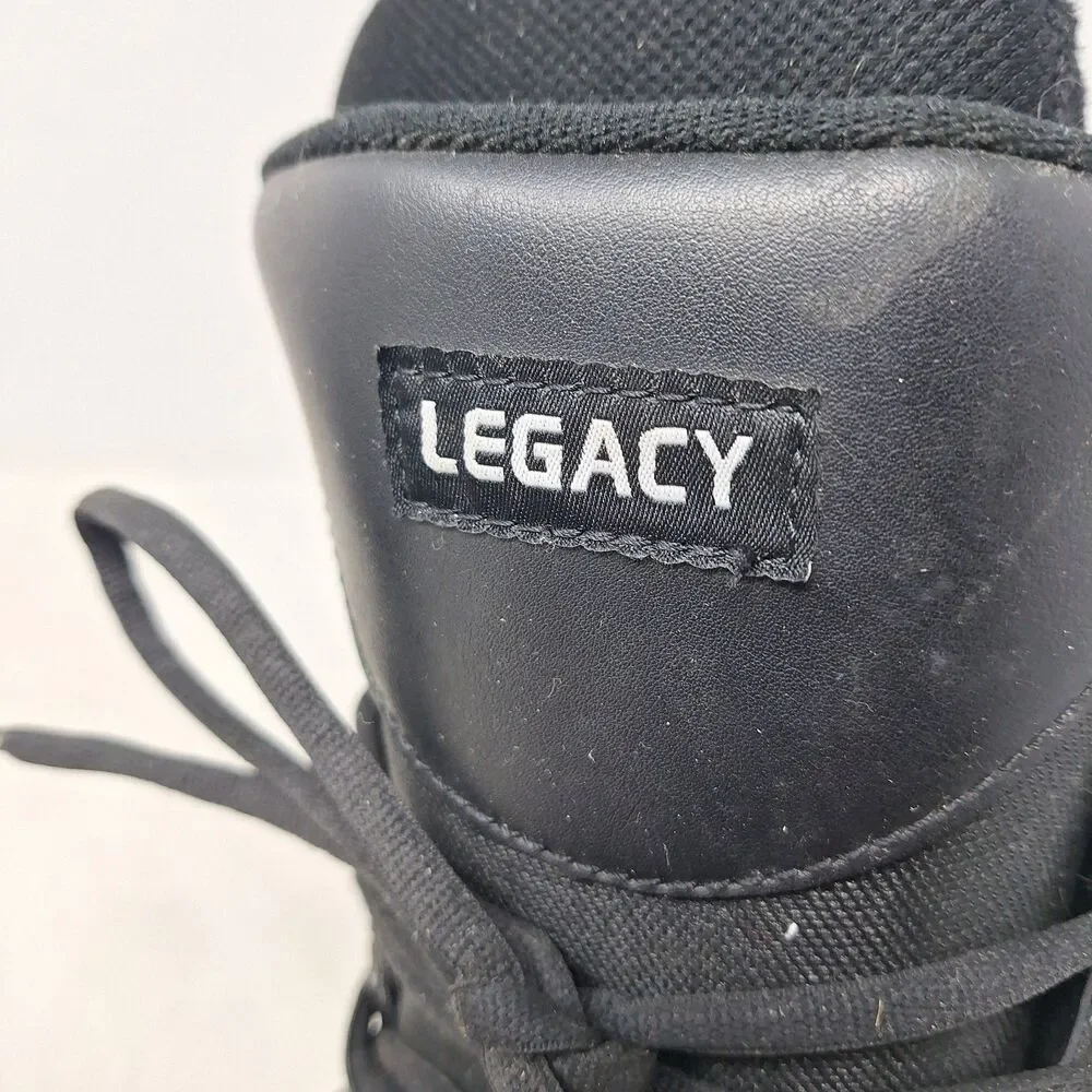 Five Forty Legacy Black Leather Snowboard Boots Winter Sports Outdoor Size 8